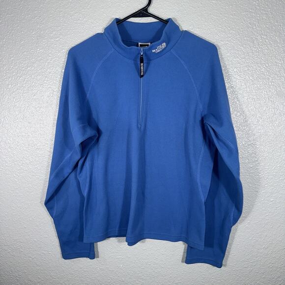 The North Face Flight Series Womens Size Large Activewear 1/4 Zip Pullover Blue - Picture 1 of 6